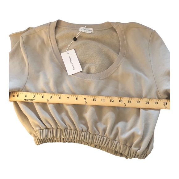 Lovers + Friends Sandstone Midriff Cutout Sweater Dress Size M NWT - Picture 6 of 10